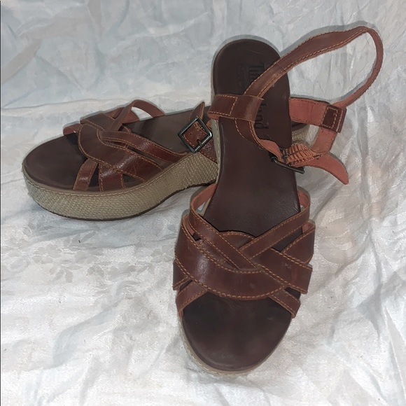 Timberland Platform y-strap wedge espadrille - Picture 2 of 6